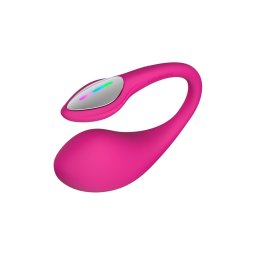 Lovense Vibráló tojás G-pont stimuláló, Bluetooth, vízálló 12,4 cm színes LED