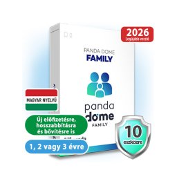 Panda Dome Family 10 eszközre 2 évre