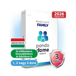 Panda Dome Family 3 eszközre 2 évre