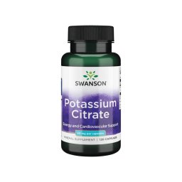 Swanson Potassium citrate kálium citrát, 99 mg, 120 db