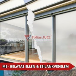 BelátásStop - Tejszerű Belátás Elleni Védelem & Biztonsági Ablakfólia (76 cm x 1 m)