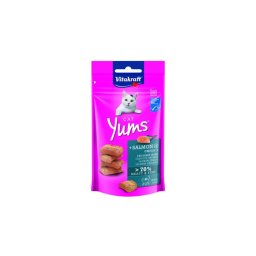 Vitakraft Cat Yums lazaccal és Omega-3-al macskának 40 g
