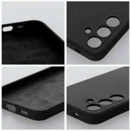 SILICONE 2mm tok Motorola Moto G86 - fekete
