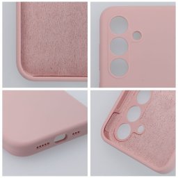 SILICONE 2mm tok Samsung Galaxy S25 FE - pasztel rózsaszín