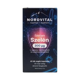 Nordvital Szerves szelén 200 μg kapszula 60x