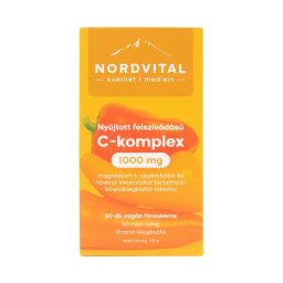 Nordvital C-komplex 1000 mg nyújtott felszívódású filmtabletta 60x