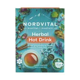 Nordvital Herbal Hot Drink instant forró italpor 30x tasak
