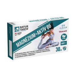 Natur Tanya Magnézium + Aktív B6-vitamin kapszula 30x