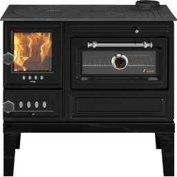 Tűzhely 5020-U AURA M, 9kW, jobb, fekete, 825x500x770