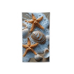 Gyorsan száradó strand fürdőlepedő SEA STARS színes 70 x 140 cm, 100% mikroszál