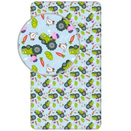 Peppa gumis lepedő 90x200 cm Nr 03