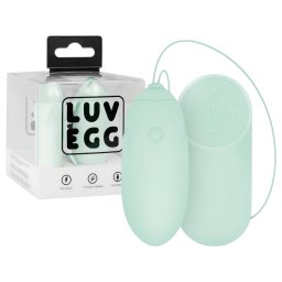 LUV EGG - hordható akkus, rádiós vibrotojás (zöld)