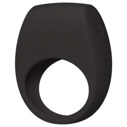 LELO Tor 3 - App-vezérelt vibrációs péniszgyűrű, férfiaknak (fekete)