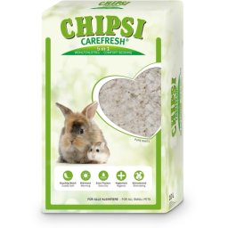 Chipsi Carefresh Pure White konfetti alom kisállatoknak fehér színben (4 kg) 50 l