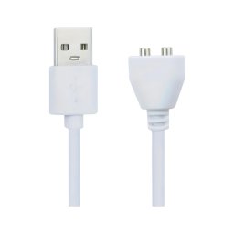 Pleasure Charge Wilson - mágneses USB töltőkábel (fehér)
