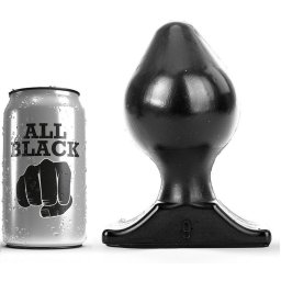 ALL BLACK - prmium anl plug 16,5 cm