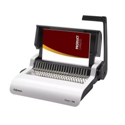 Spirálozógép, műanyag spirálkötéshez, manuális, 300lap, Fellowes(R) Pulsar+