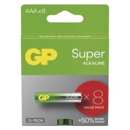 GP AAA szuperalkalikus (LR03) - 8 db