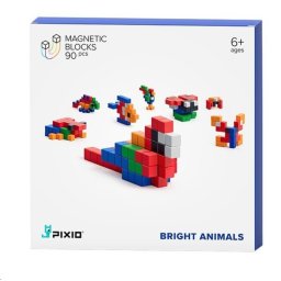 PIXIO Bright Animals mágneses építő készlet