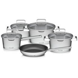 G21 Gourmet Magic 9 darabos edénykészlet fedővel, rozsdamentes acél