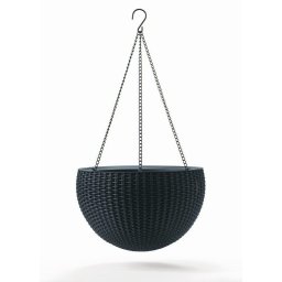 Keter Hanging Sphere függesztett virágtartó, grafit