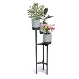 Prosperplast virágállvány Bloomie Stand szürke 42 cm