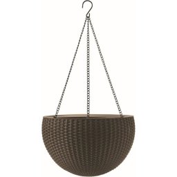 Keter Hanging Sphere kaspó, mokka szín