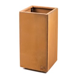 G21 Corten Square virágláda, 30 x 60 x 30 cm