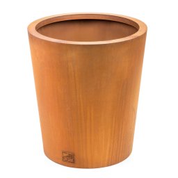 G21 Corten Round virágláda, 45 x 50 cm