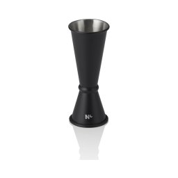 NOCTURN japán stílusú italmérce 25/50 ml rozsdamentes acél matt fekete