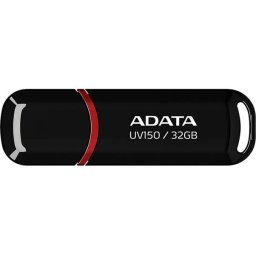 ADATA Pendrive, 32GB, USB 3.2 Gen1, ADATA "UV150", fekete