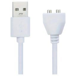 Pleasure Charge Wilson - mágneses USB töltőkábel (fehér)