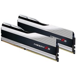 2x16GB DDR5 6000MHz G.Skill Trident Z5 Silver KIT F5-6000J3636F16GX2-TZ5S (32GB) memoria