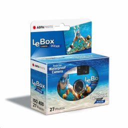 Agfaphoto LeBox Ocean 400/27 - eldobható analóg kamera