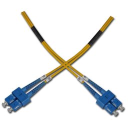 Optikai patch kábel duplex, SC-SC 9/125um SM 3m, OS2