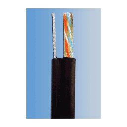 UTP kábel PlanetElite hordozókábellel, Cat5E, vezeték, kültéri PE, fekete, 305m