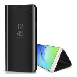 Tok álló (aktív FLIP, oldalra nyíló, asztali tartó, tükrös) FEKETE Honor Magic7 Lite