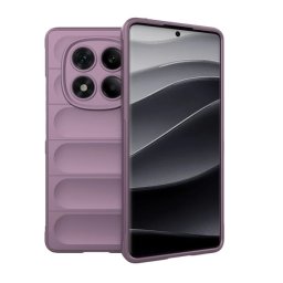 Szilikon telefonvédő (ütésállóság, kameravédő, 3D) LILA Xiaomi Redmi Note 14 Pro 4G