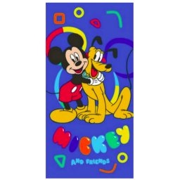 Mickey fürdőlepedő, strandtörölköző 70x140 cm (Fast Dry) Nr 03