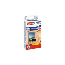 TESA Szúnyogháló, ablakra, tépőzáras, 1,3 x 1,3 m, TESA(R) "Comfort", fekete