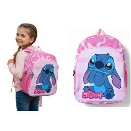 Lilo és Stitch iskolatáska, hátizsák, táska 41×33 cm