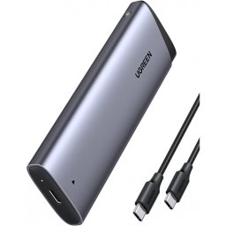 Ugreen CM767 SSD külső ház M.2 NVMe, szürke