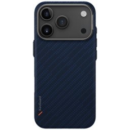 Uniq Keva Edge Apple iPhone 17 Pro Max Aramid tok, MagSafe, kék