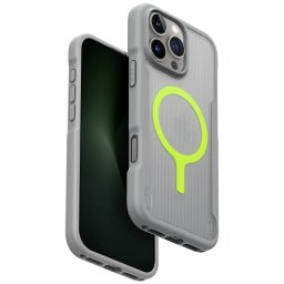 Uniq Combat Active Magclick Apple iPhone 16 Pro Max MagSafe tok, szürke-zöld