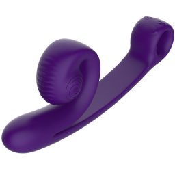 Snail Vibe Vibrátor G-pont stimuláló, csendes, vezeték nélküli töltés lila