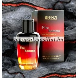 J.Fenzi Fire Homme EDP 100ml / Christian Dior Fahrenheit parfüm utánzat