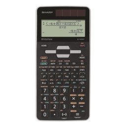 SHARP Számológép, tudományos, 640 funkció, SHARP "EL-W506TBSL", szürke-fekete