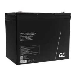 Green Cell AGM VRLA 12 V 80 Ah karbantartásmentes akkumulátor hajókhoz, robogókhoz, lakókocsikhoz, kerekesszékekhez és fűnyírókhoz