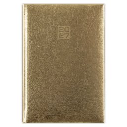 Mirror, A5 napi beosztású agenda, Arany