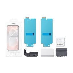 SAMSUNG képernyővédő fólia 2db (tükröződésmentes, törlőkendő + segédkeret) ÁTLÁTSZÓ Samsung Galaxy S25 Edge (SM-S937)